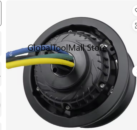 60V 5000W Brushless Hub Motor - 11 inç 52V 60V 72V 120V