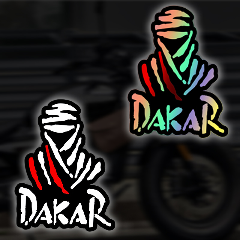 Scooter Helmet Set - 1 adet Dakar ralli oyunu motosiklet