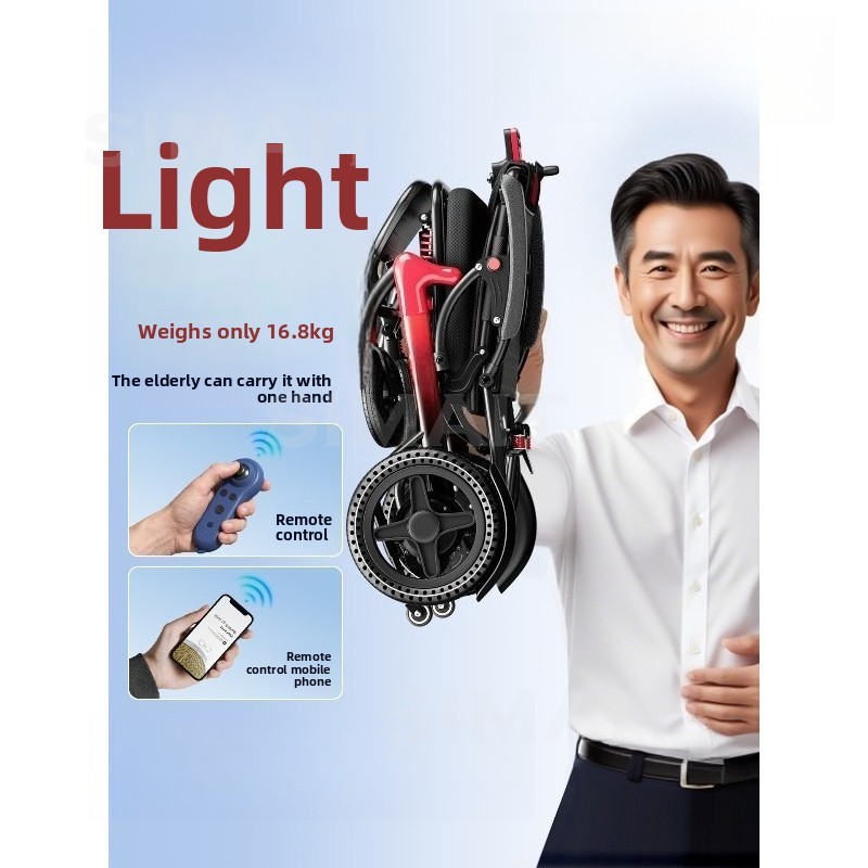 Folding Electric Scooter - Yeni Elektrikli Tekerlekli Sandalye, Akıllı Otomatik,