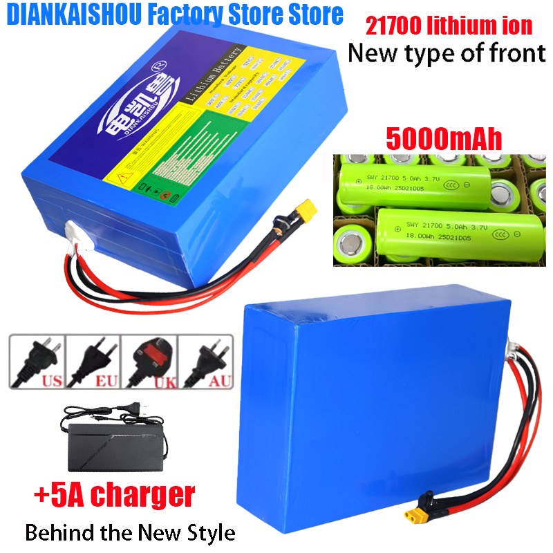 Yeni 72V 60V 52V 48V 36V 30Ah  - 60V 30Ah 21700 Battery Pack incelemesi ve fiyatı