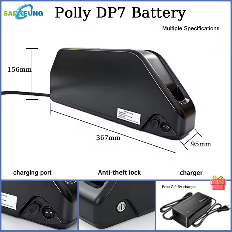 Hailong Polly DP7 E-Bisiklet A - 60V 30Ah 21700 Battery Pack incelemesi ve fiyatı
