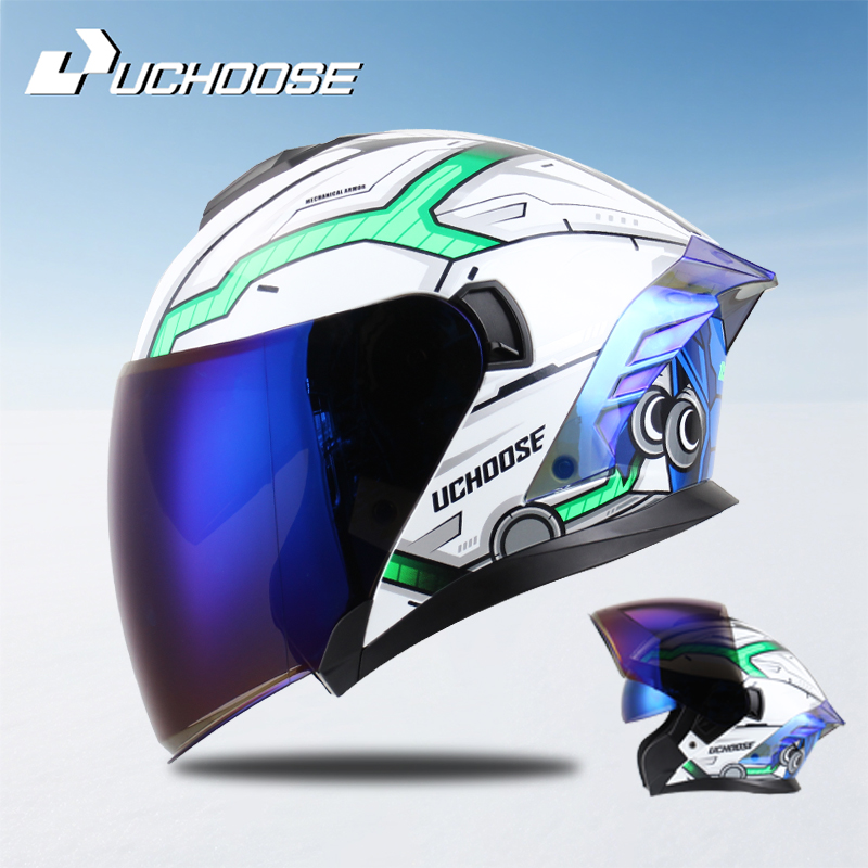 715 Motosiklet Açık Yüz Kaskı  - Scooter Helmet Set incelemesi ve fiyatı