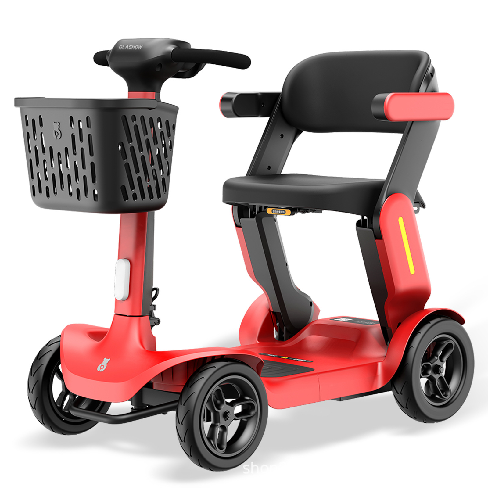 Lüks 360W Güçlü Dört Tekerlekl - Folding Electric Scooter incelemesi ve fiyatı