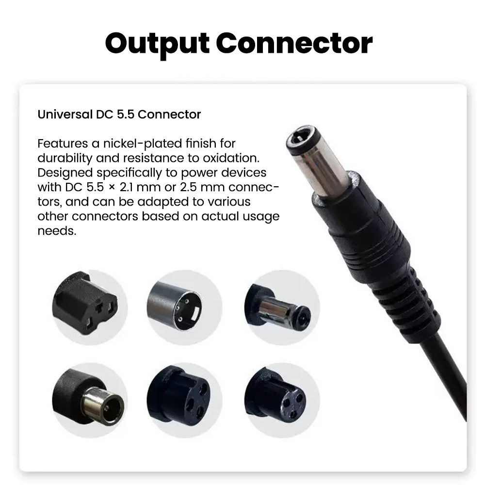 DC5.5MM M12/M16/8016/5525/3Pin - Electric Scooter Charger incelemesi ve fiyatı