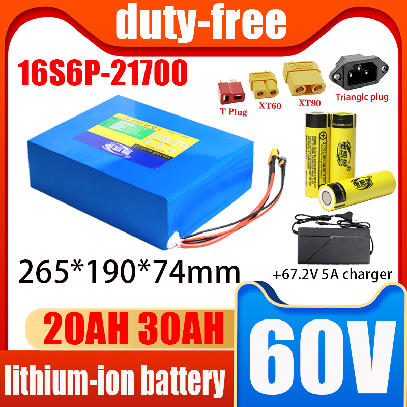 % 100 Yeni 60V 21700 lityum iy - 60V 30Ah 21700 Battery Pack incelemesi ve fiyatı
