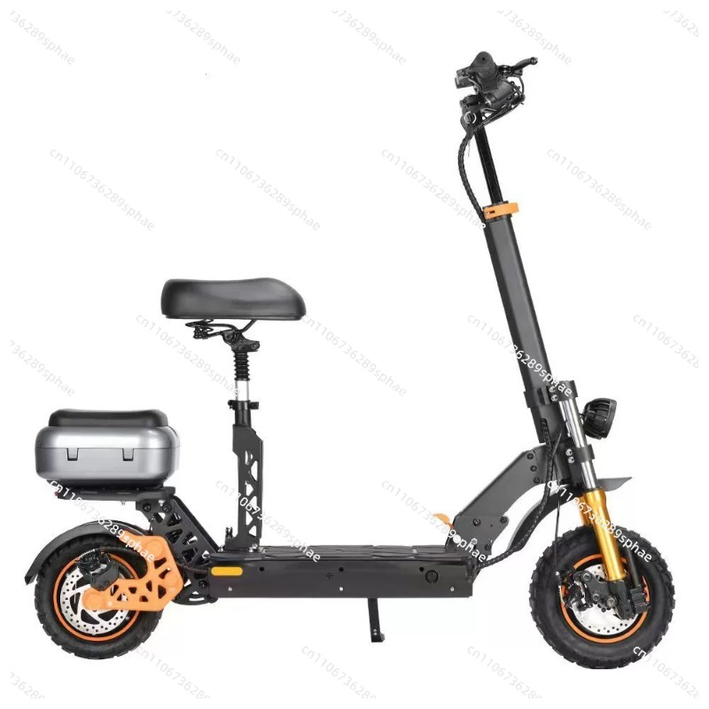 Taşınabilir 800W48V lityum pil - Folding Electric Scooter incelemesi ve fiyatı