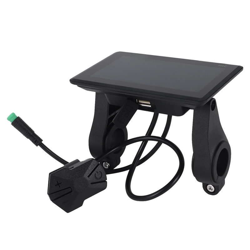 H6C Elektrikli Bisiklet LCD Ek - Electric Scooter incelemesi ve fiyatı