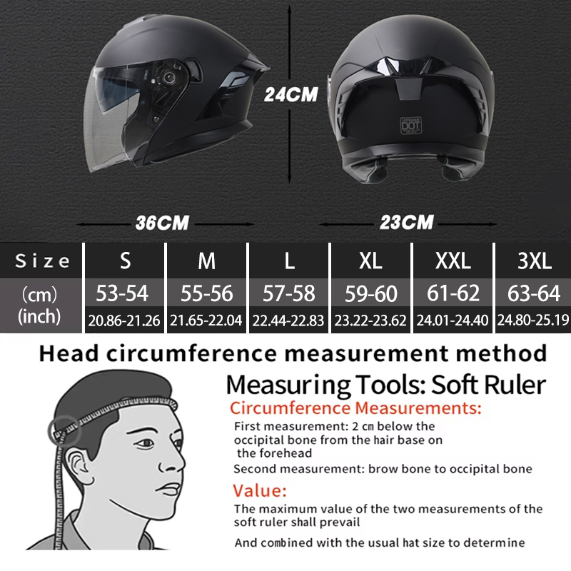 Erkekler ve Kadınlar İçin 715  - Scooter Helmet Set incelemesi ve fiyatı